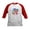 Red/White, variant on CafePress - Furby Dah Doo Kids Baseball T Shirt - Kids Cotton Baseball Jersey, 3/4 Sleeve Shirt