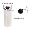 thumbnail image 2 of HUGFEGWE Round Connector Nuts Threaded Sleeve Rod Coupling Nut for Connect Two Threaded Shafts 10PCS CJB91-25826, 2 of 6