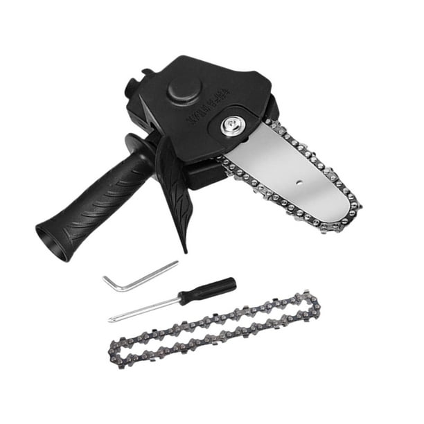Soportes de 4" con llave y destornillador. Taladro eléctrico afilado de 6 a 13 mm. Negro