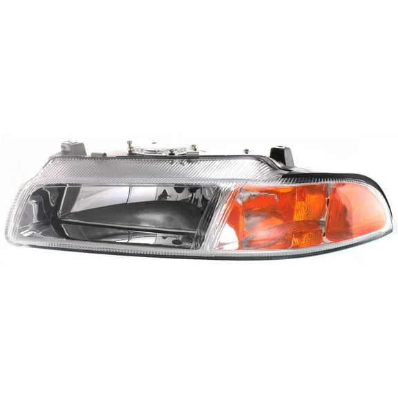 Headlight Compatible With 1995-2000 Dodge Stratus Chrysler Cirrus Left Driver Halogen With bulb(s)