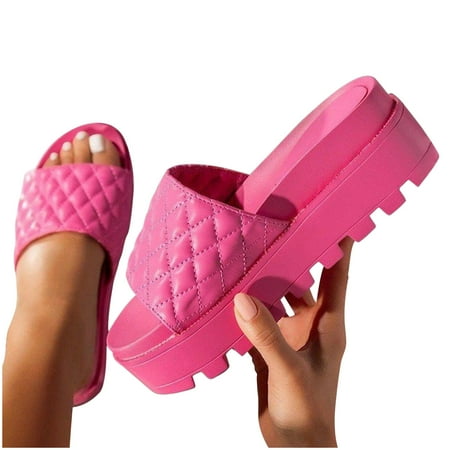 

Summer Ladies Slippers Thick Soled Sandals Casual Women Shoes Slippers