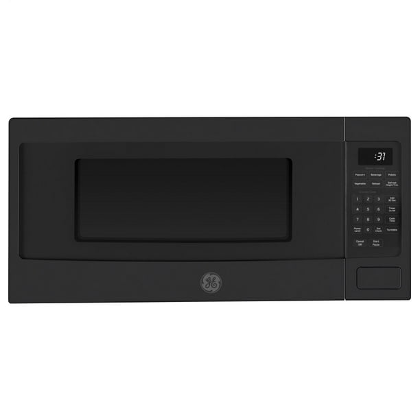 GE Appliances PEM31FMDS Black Slate Series 24 Inch 1.1 cu. ft. Capacity