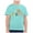 Mint Green, variant on FAOWME Child Fashion T-Shirt Back To School Season Printed Round Neck Short Sleeve Casual Tops Tee Grey 10-11 Years