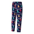thumbnail image 3 of Men's Concepts Sport  Navy New England Patriots Garland Knit Raglan Long Sleeve Top and Pants Set, 3 of 3