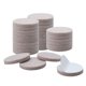 thumbnail image 1 of Uxcell 3/4" Almohadillas redondas autoadhesivas de fieltro para proteger suelos Beige 30 Pack, 1 of 7