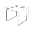 thumbnail image 3 of Clear Acrylic Riser Pedestal Display 5.5"W x 5.5"D x 5.5"H, 4-Pack, 3 of 5