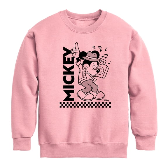 Disney - Mickey & Friends Boys' Graphic Long Sleeve Fleece Sweatshirt