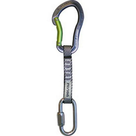 Fusion Climb Unisex Adult Techno Zoom Quickdraw Carabiner One Size M US