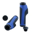 thumbnail image 3 of Puños de manillar DYNWAVEMX doble bloqueo BMX montaña azul, 3 of 8