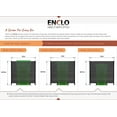 thumbnail image 5 of Enclo Lincoln Charcoal Color Outdoor No Dig WoodTek Vinyl Privacy Screen Enclosure for Garbage Bins and Air Conditioners (42in x 42in - 2 panels), 5 of 11