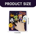 thumbnail image 3 of 5Pcs Halloween Finger Puppet Halloween Vinyl Finger Puppet Toys Set For Children Interactive Toy Puppets Wonderful 5Puppets For Halloween Goodie Bag Fi, 3 of 5