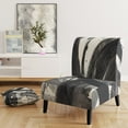 thumbnail image 5 of Designart "Minimalistic Roller II" Upholstered Mid-Century Accent Chair - Arm Chair, 5 of 5