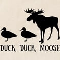 thumbnail image 2 of CafePress - Duck,Duck, Moose Tote Bag - Unisex Canvas Tote Bag, Beige, 1-Piece, 2 of 7