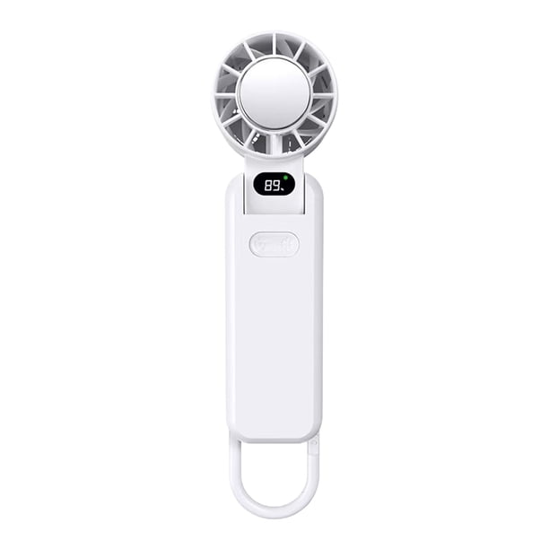 Ventilador de Refrigeración de Mini Aire Acondicionado, Ventilador Silencioso, Ventilador de Aire Acondicionado Usb, Soplado Vertical, 100 Velocidad Del Viento, Mini Escritorio Recargable sin Cepillo