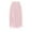 Pink, variant on Womens MiDi Skirt Solid Color Beaded Tulle Skirt with Elastic Waist (S-2XL)