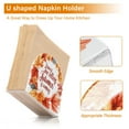 thumbnail image 5 of Yayeee Napkin Holder for Table Kitchen Paper Tissue Organization, Leaves Pattern, 5 of 8