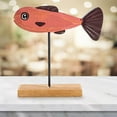 thumbnail image 2 of Abbracc Modern Ornament Standing Decorations Wooden Craft Decorations Nice for Red, 2 of 9