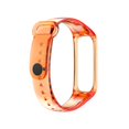 thumbnail image 2 of Inteprter Correa de reloj de repuesto compatible con Fit2 Soft Clear TPU Color Wristband Electrónica No. 4, 2 of 6