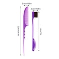 thumbnail image 2 of Pointed Tail Comb Hair Makeup Salon Edge Brush for Wig Adjustment and Eyebrow Styling, 2 of 3
