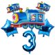 thumbnail image 2 of Globos de papel de aluminio para coche, suministros para fiesta temática de coche, decoración de fiesta de cumpleaños y boda, juguetes para niños, bolas para Baby Shower, 6 uds., 2 of 2