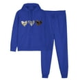 thumbnail image 2 of Wancir Womens 2 Piece Outfits Sweatsuits Sets Long Sleeve Sweatshirts with Cargo Sweatpants, 2 of 7