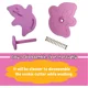 thumbnail image 5 of Juego de 4 cortadores de galletas de Halloween, estampadores de repostería para galletas sándwich en relieve directo, juego de cortadores con mango con resorte de Halloween con sombrero de bruja fantasma de calabaza Casa Encantada JM, 5 of 5