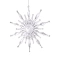 thumbnail image 3 of White Snowflake Ornaments Craft Christmas Decoration for Parties Window Home Style D, 3 of 8