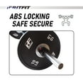 thumbnail image 4 of RitFit 2 inch Olympic Barbell Clips Set of 2, Barbell Clamps with ABS Locking & Quick Release & Carry Bag(Black), 4 of 7