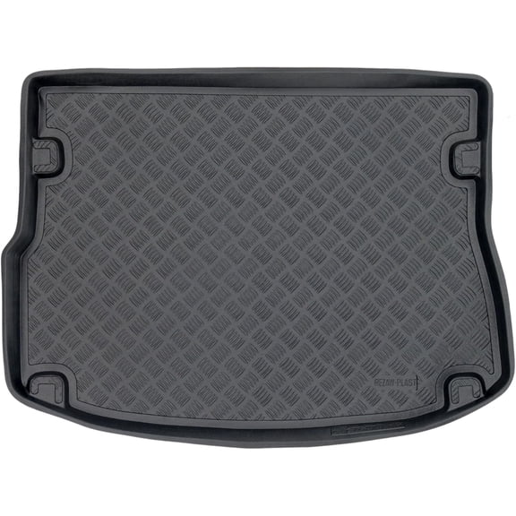 Rezaw-Plast Cargo Mat for Range Rover Evoque 2012, 2013, 2014, 2015, 2016, 2017, 2018, 2019 – Custom Fit PE Floor Liner, Raised Edges All-Weather Durable Odorless Lightweight Black
