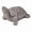 Gray, variant on XBrand 21.3"L Brown and Gray Concrete/MgO Walking Turtle Statue, Indoor or Outdoor Décor, Garden Décor, Turtle Statuary