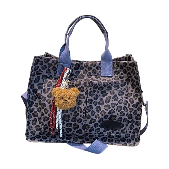 Women Top Handle Bag Casual Shoulder Bag Canvas Crossbody Bag Handbag