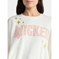 thumbnail image 4 of Wicked, Junior's Graphic Sweatshirt, Logo Stars, Sizes XXS-XXL, 4 of 5