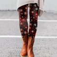 thumbnail image 3 of Outfmvch Christmas Leggings for Women Christmas Pants for Women Thermal Leggings for Women Sweatpants Women’s Leggings Joggers for Women Womens Cargo Pants Orange 5xl, 3 of 6