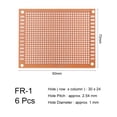thumbnail image 2 of 7x9cm Single Sided Universal Paper Printed Circuit Board for DIY Soldering 6pcs, 2 of 3