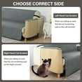 thumbnail image 2 of CHOK 2024 Non-Slip Sofa Cover  Water Resistant Sofa Slipcover with Cat Scratch Couch Protector (Left Hand) and Armrest Organizer  Washable Couch Cover Furniture Protector for Living Room, 2 of 7