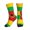 1 Black, variant on Men's Cape Verde Flag Novelty Athletic Socks Women's Digital Printing Funky Patterned Crew Socks