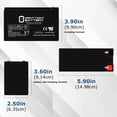 thumbnail image 4 of 12V 7Ah SLA F1 Replacement Battery Compatible With Power Electric Kids Ride On Car Power Wheels, 4 of 7