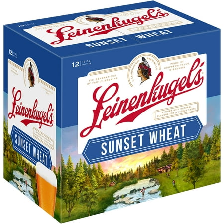 Leinenkugel's Sunset Wheat Beer, 12 Pack, 12 fl. oz. Bottles, 4.9% ABV