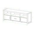 Walker Edison Urban Industrial TV Stand for TVs up to 66" Charcoal