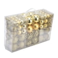 thumbnail image 1 of Bolas colgantes para árboles de Navidad, 100 piezas de adornos de bolas de Navidad Decoraciones para árboles de Navidad Adornos de bolas de Navidad Los mejores de su clase, 1 of 8