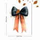 thumbnail image 3 of Qisvanset Framed Canvas Wall Art, 12x16 Inch Stripe Bow Coquette Coastal Apartment Wall Decor, 3 of 5