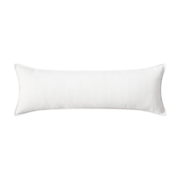 Pack Of 1 Neutral Lumbar Pillow Covers,27.5 X 12In Chenille Textured Stripe Rectangular Decorative Pillow Cases,Decorative Pillows,Throw Pillow Covers For Couch Bed Living Room Farmhouse Home Decor