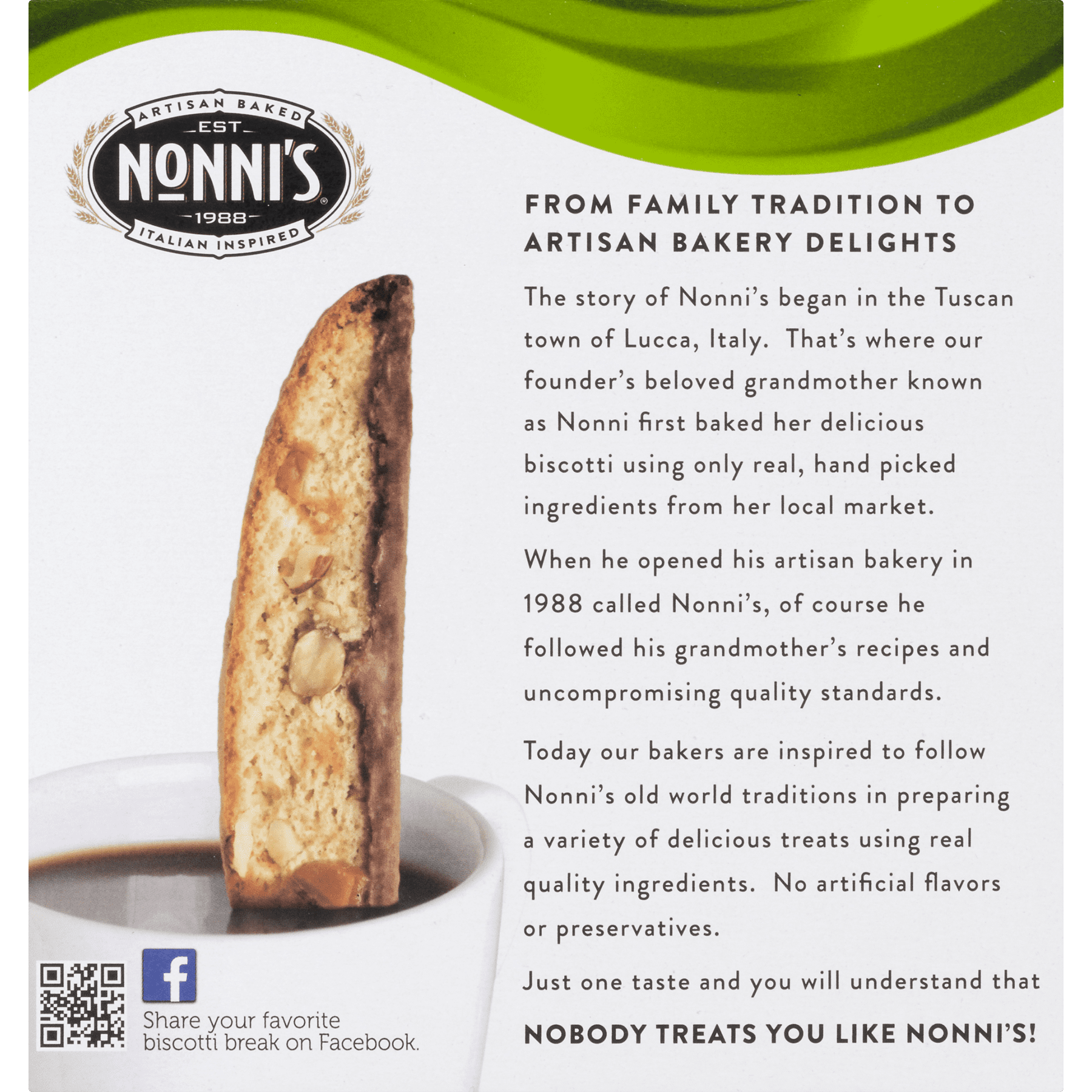 (3 pack) Nonnis Biscotti, Toffee Almond, 8 Count, 6.88 Ounce