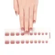 thumbnail image 1 of Tiras de uñas de Gel semicuradas, adhesivos de cobertura completa para lámpara UV, necesita presionar en las uñas, manicura de moda, 16/18/20 puntas, 1 of 5