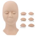 thumbnail image 1 of Lash Mannequin Head Practice Training Head for Eyelash Extension with Eyelashes, 1 of 6