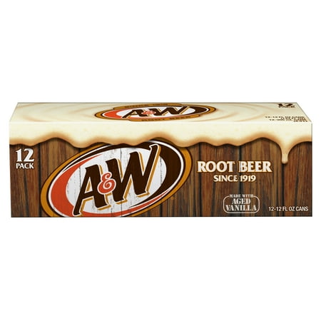 A&W Root Beer, 12 fl oz, 12 pack