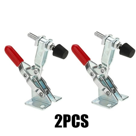 

2 Pcs GH-101A Quick Release Tool Quick Fixture Toggle Clamp 50Kg 110lbs