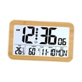 thumbnail image 2 of Reloj digital con pilas y alarma doble para gimnasio, sala de estar y aprendizaje. H180H marrón claro, 2 of 9