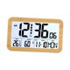 thumbnail image 2 of Reloj digital con luz nocturna para mesita de noche, ideal para sala, aprendizaje y oficina. H180H marrón claro, 2 of 9