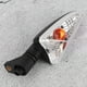 thumbnail image 5 of Luz de señal de giro Bling Bling para motocicleta 1 par negro y blanco, 5 of 6